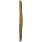 Ekena Millwork Neuveau Ceiling Medallion (Fits Canopies up to 6 3/8"), Hand-Painted Pale Gold, 24 1/4"OD x 2"P CM24NAPAS - alternate 2